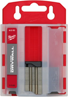 50-Piece Drywall Utility Knife Blades, 3 Inch Length, Micro Carbide Metal