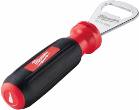Heavy Duty Bottle Opener with Wire Stripper Up to 12ga, 6-5/8 Inch Length