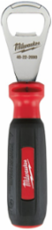 Heavy Duty Bottle Opener with Wire Stripper Up to 12ga, 6-5/8 Inch Length