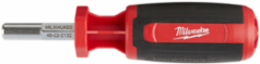 9-In-1 Square Drive Multi-Bit Driver 9 Inch Length, Chrome Plated Bits, 10 Pieces
