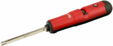 Punchdown Tool with Extended Reach 110 Blade, 10.65 Inch Length, Integrated LED Light