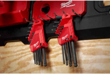 13-Piece SAE Ball End L-Key Set, Includes Sizes 0.050" to 3/8"