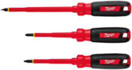 3-Piece 1000V Insulated Screwdriver Set, 5 Inch Handle, Polycarbonate