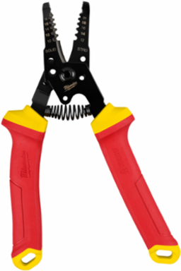 1000V Insulated Wire Stripper & Cutter, Stripping 10-20 AWG, Bolt Cutter