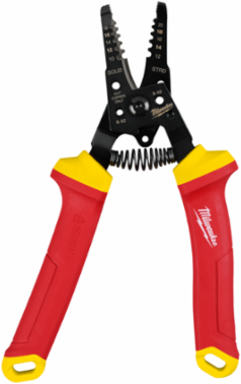 1000V Insulated Wire Stripper & Cutter, Stripping 10-20 AWG, Bolt Cutter