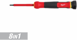 1000V Insulated 8-in-1 Precision Multi-Bit Screwdriver Set, 6.75 Inch Length