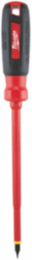 3/16 Inch Cabinet 1000 V Insulated Screwdriver, 6 Inch Shaft Length