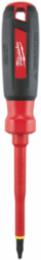 #1 ECX 4 Inch 1000V Insulated Screwdriver, Polycarbonate Handle, Phillips Tip