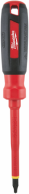 #2 ECX 6 Inch 1000V Insulated Screwdriver, Phillips Head, Polycarbonate Handle