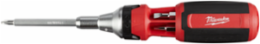 9-Inch Ratcheting Multi-Bit Driver with 10 Bits and Hex Drive