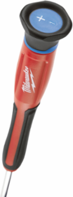 4-Piece Precision Screwdriver Set with Chrome Plated Steel Tips and 4" Length