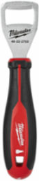Heavy Duty Bottle Opener with Tri-lobe Handle and Wire Stripper