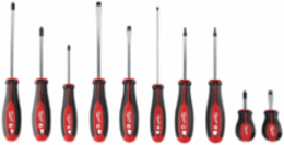 10pc Screwdriver Kit, Tri-lobe Handle, Phillips & Slotted Tips