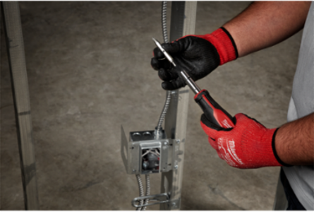Multi-Bit Screwdriver 11-in-1 with Tri-Lobe Handle and 1/4" Tip