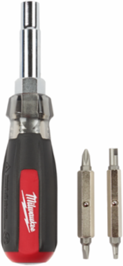 13-in-1 Cushion Grip Screwdriver, 6 Inch Shank, 13 Functionality