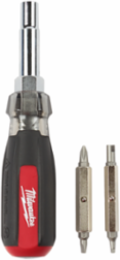 13-in-1 Cushion Grip Screwdriver, 6 Inch Shank, 13 Functionality