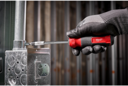 27-in-1 Multi-Bit Screwdriver with 1/4 Inch Hex Shank and 15 Bits
