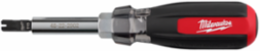 9-in-1 Punchdown Multi-Bit Screwdriver, 7.54 Inch Length, Cushion Grip Handle
