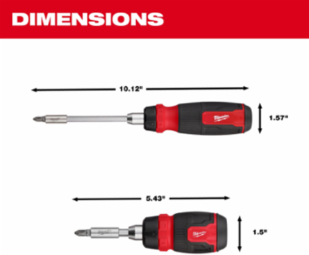 14-in-1 & 8-in-1 Ratcheting Multi-Bit Screwdriver Set, 24 Pieces