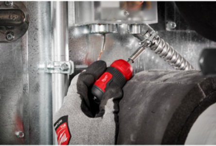 8-in-1 Compact Multi-Bit Screwdriver with 3.9 Inch Handle, Includes 7 Bits