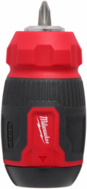 8-in-1 Compact Multi-Bit Screwdriver with 3.9 Inch Handle, Includes 7 Bits