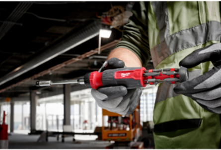 27-in-1 Ratcheting Multi-Bit Screwdriver with 1/4 Inch Hex Shank