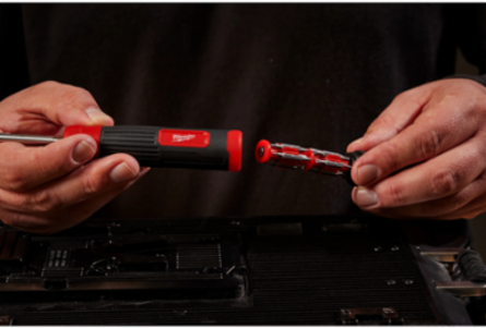 27-in-1 Precision Multi-Bit Screwdriver, 2.75 Inch Shank Length, Rubber Handle