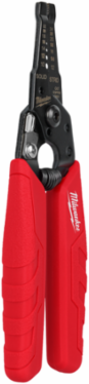 Compact Comfort Grip Wire Stripper & Cutter 10-24 AWG, 0.25 Inch Size