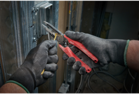 6-in-1 Combination Wire Pliers with Bolt Cutter, Wire Stripping & Reaming Design