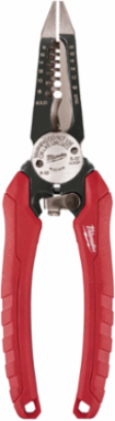6-in-1 Combination Wire Pliers with Bolt Cutter, Wire Stripping & Reaming Design