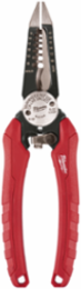 6-in-1 Combination Wire Pliers with Bolt Cutter, Wire Stripping & Reaming Design
