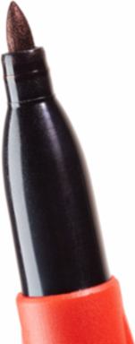 2PK INKZALL™ Black Fine Point Marker