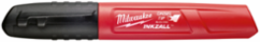 INKZALL Black Chisel Tip Marker 5.5 Inch, Clog Resistant, Quick Dry