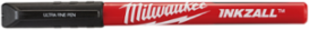 INKZALL Ultra Fine Point Pens, 0.5 mm, Bleed Resistant, Quick Dry, 4 Pack