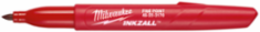 INKZALL Red Fine Point Marker, 5.5 Inch, Plastic, Quick Drying