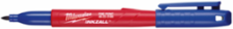 INKZALL Blue Fine Point Markers, 5.5 Inch, Quick Dry, Wear Resistant Tip