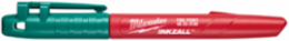 INKZALL Green Fine Point Marker, 5.5 Inch, Wear Resistant Tip