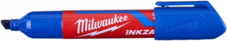 INKZALL™ Large Chisel Tip Blue Marker - Durable, Quick-Dry Ink
