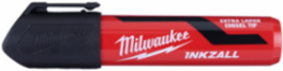 INKZALL Extra Large Chisel Tip Marker, Quick Dry, Clog Resistant, Black