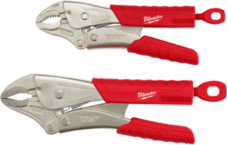 2-Piece TORQUE LOCK™ Curved Jaw Locking Pliers Set, 7 Inch & 10 Inch, Forged Alloy Steel
