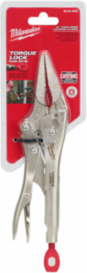 9 Inch TORQUE LOCK™ Long Nose Locking Pliers, 2.75 Inch Jaw Capacity, Forged Alloy Steel