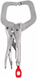 6 Inch TORQUE LOCK Locking C-Clamp, Forged Alloy Steel, 400 lbs Clamping Strength