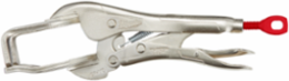 9 Inch Locking Welder's Clamp, Forged Alloy Steel, 3.5 Inch Throat Depth