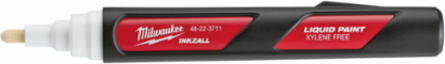 INKZALLTM White Paint Marker, 6.09 Inch, Durable Acrylic Nib, UV & Water Resistant