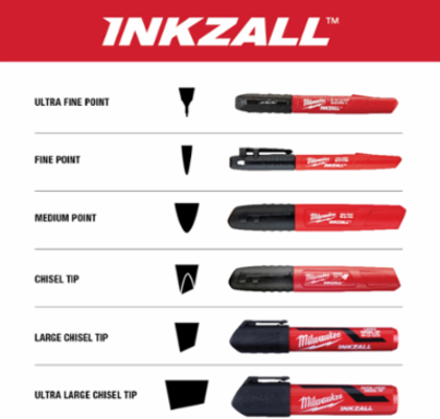 INKZALL Yellow Paint Marker 6.09 Inch, Durable Acrylic Nib, Water & UV Resistant