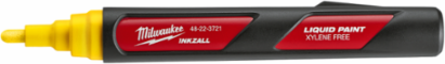 INKZALL Yellow Paint Marker, 6.09 Inch, Durable Acrylic Nib, 10 Sec Dry Time, Water & UV Resistant