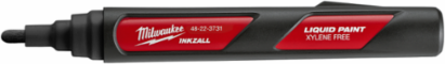 INKZALL Black Paint Marker, 6.09 Inch, Durable Acrylic Nib, Water & UV Resistant