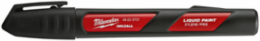INKZALL Black Paint Marker, 6.09 Inch, Durable Acrylic Nib, Water & UV Resistant