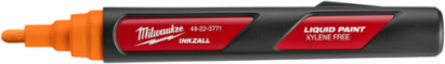 INKZALLTM Orange Paint Marker, 6.09 Inch, Durable Acrylic Nib, UV Resistant