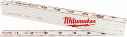 Composite Folding Rule 78 Inch Length, 1.38 Inch Width, Fiberglass Material